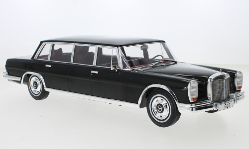 Mercedes-Benz 600 (W100) 1969 Zwart - 1:18